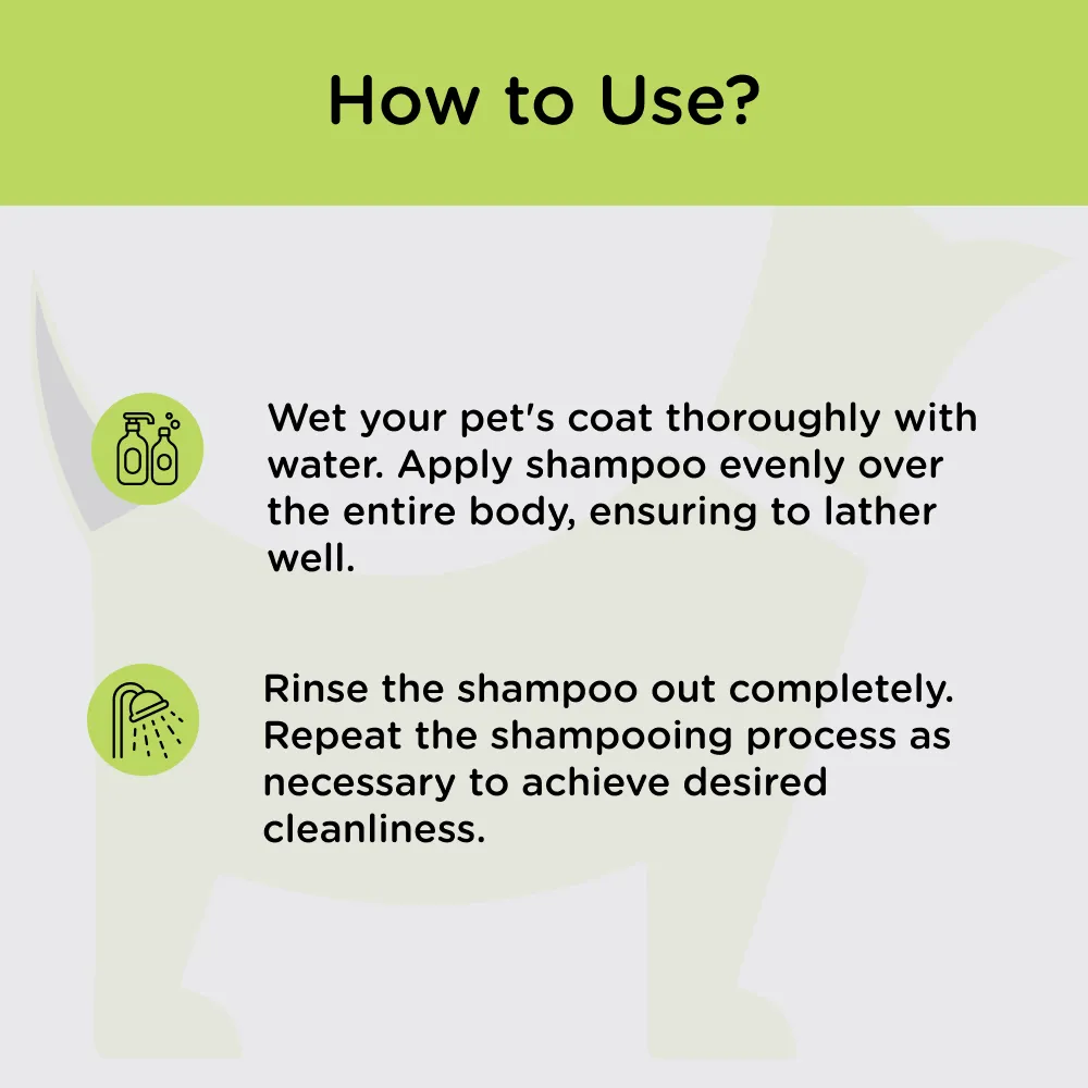 Basil Herbal No Ticks Dog Shampoo